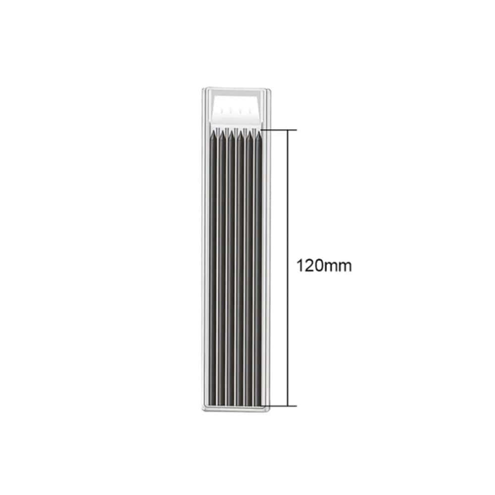 Germat timmermans potlood vulling grijs – 6 stuks - Afbeelding 3