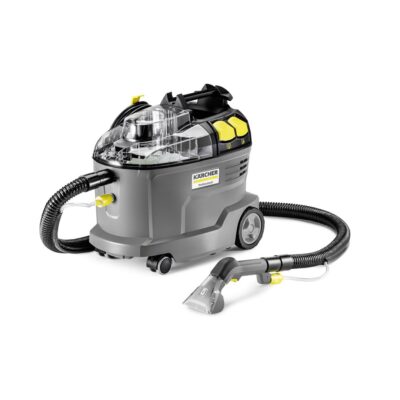 Kärcher Puzzi 8/1 Huren | Tapijtreiniger Verhuur | Bekledingsreiniger Huren | Bank Reinigen | Autostoelen Reinigen | Inclusief 4 Meter Slang, Reinigingsmiddel & Antischuim