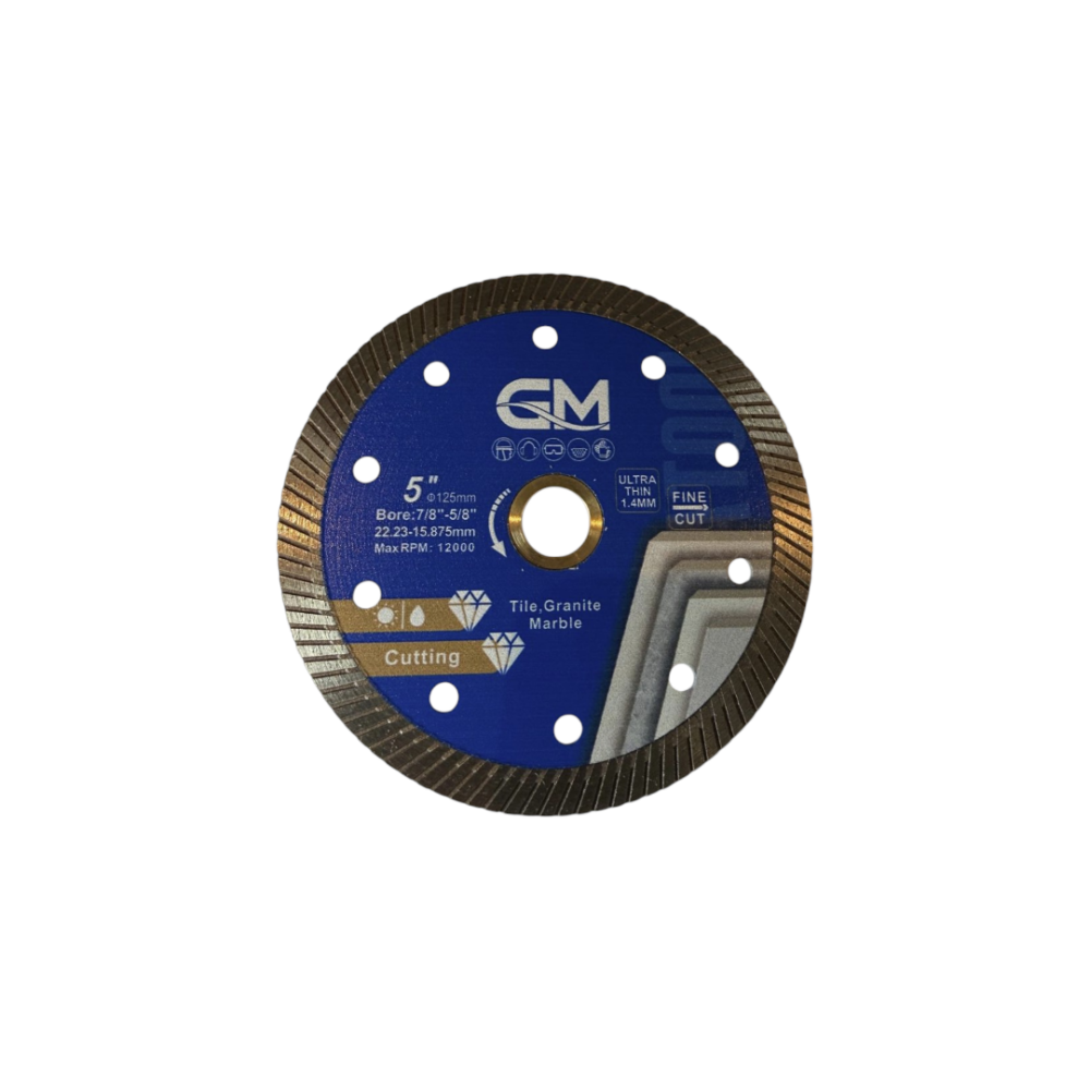 125mm Tegel slijfschijf Germat